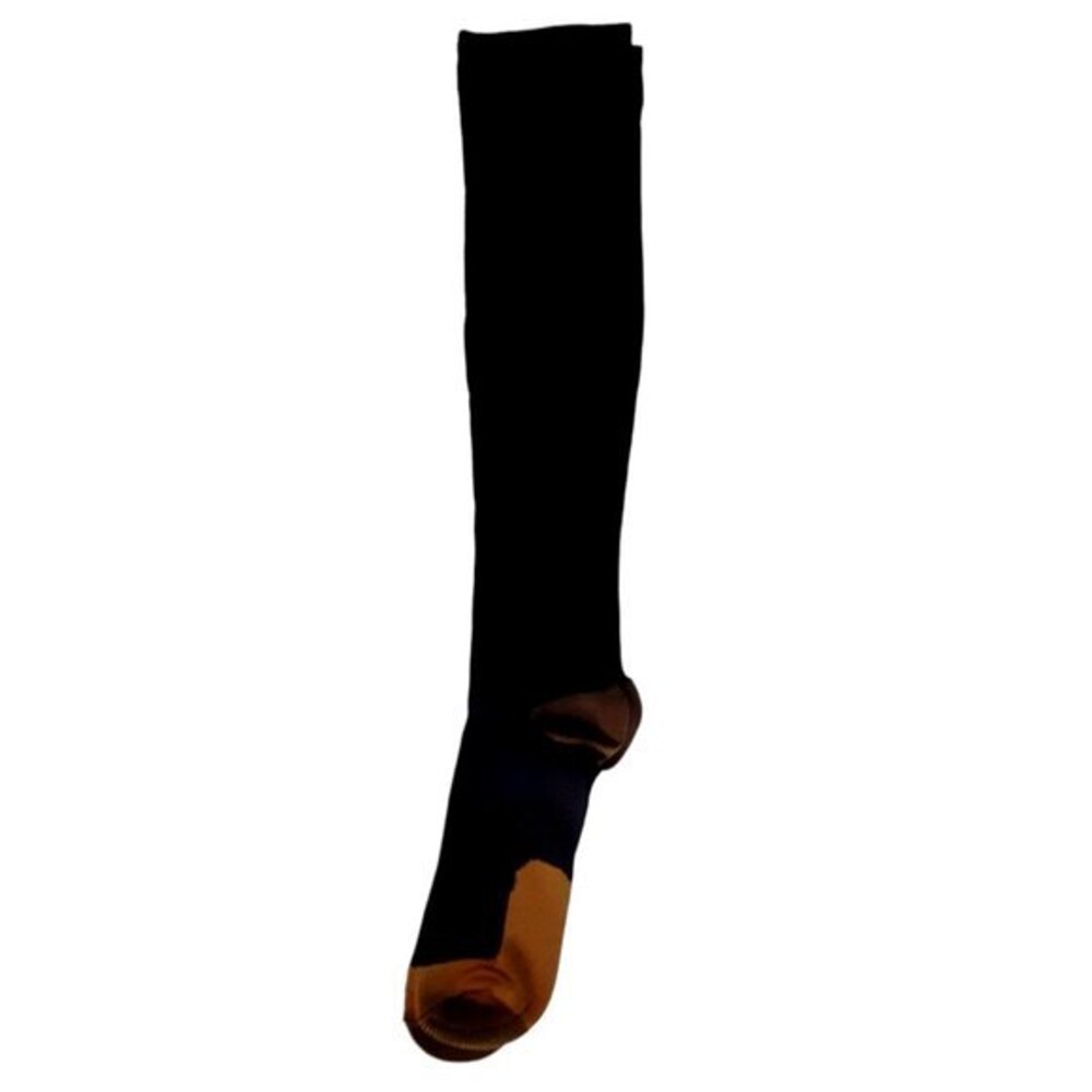 NEW Women's Knee High Knit Black Olive Socks Unused Brand New Small